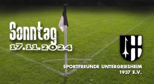 Mehr über den Artikel erfahren Fussball: Unsere Spiele vom 17.11.2024